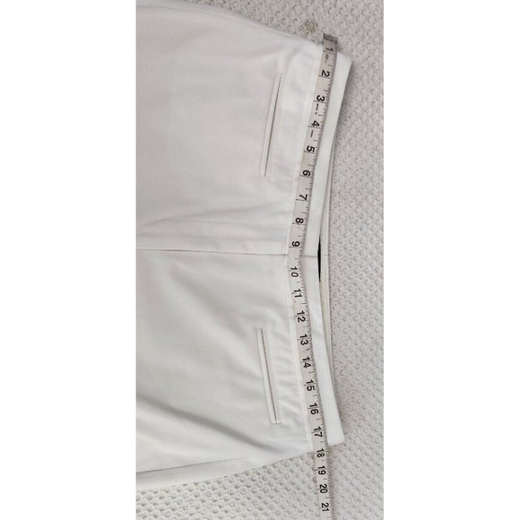 Talbots Pants Womens Crop Heritage Straight Leg Side Zipper High Rise Career 12 - Picture 5 of 8